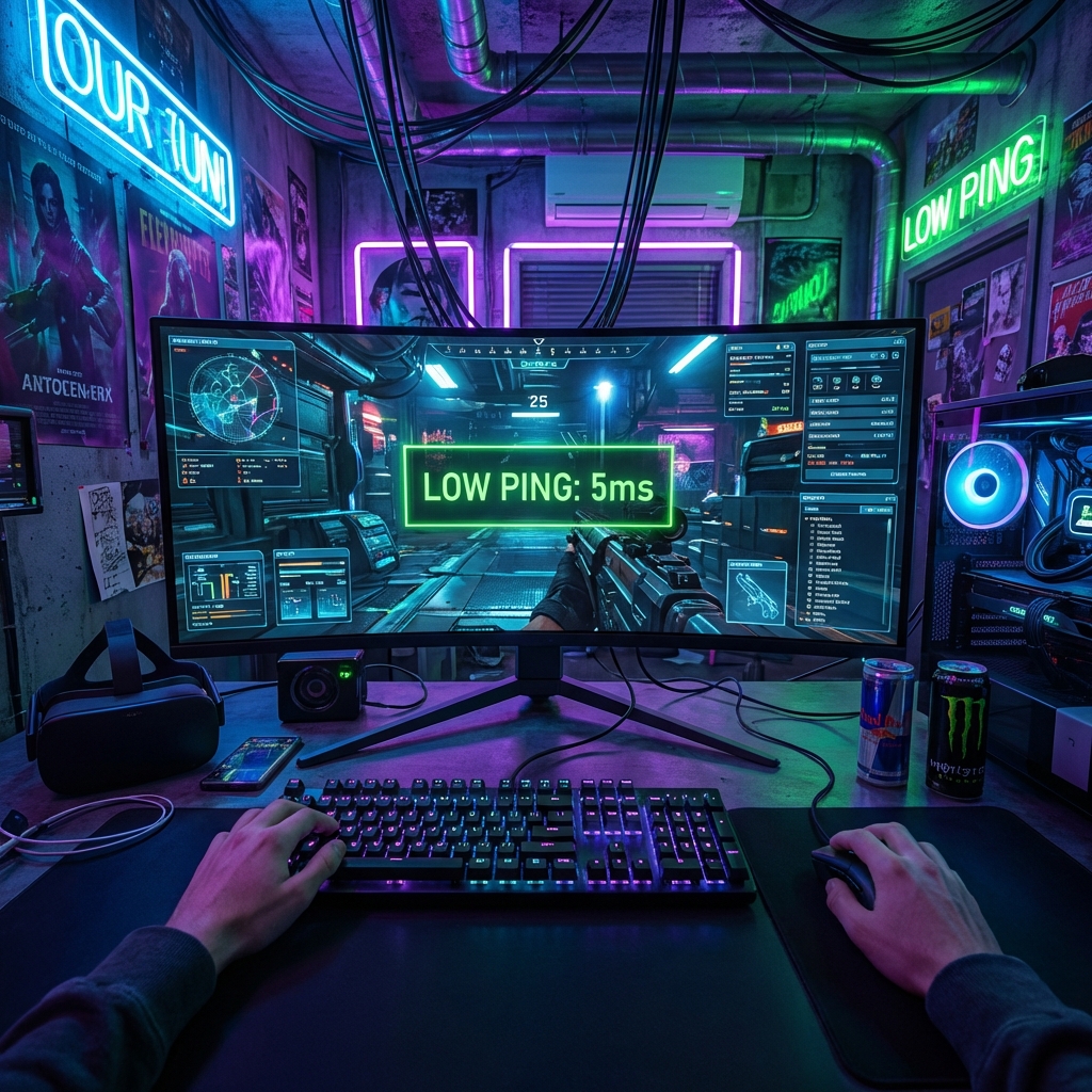Gaming Ping Around the World: Map of Latency by Country