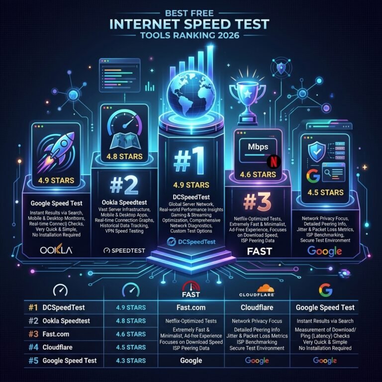best free speed test ranking