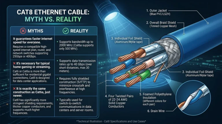 cat8 ethernet myth