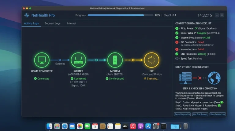 check your connection fix guide 2026