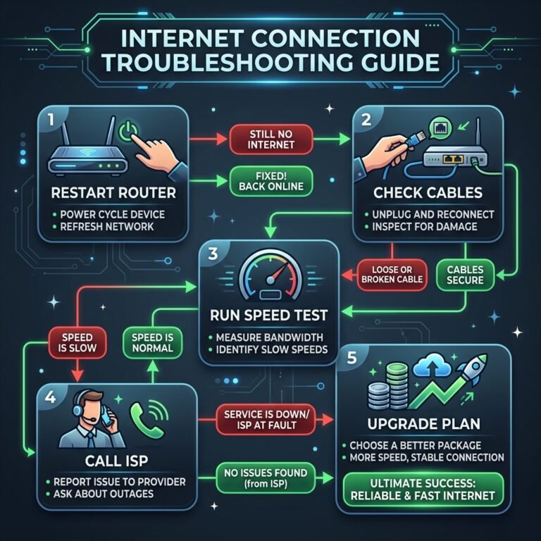 check your connection troubleshoot
