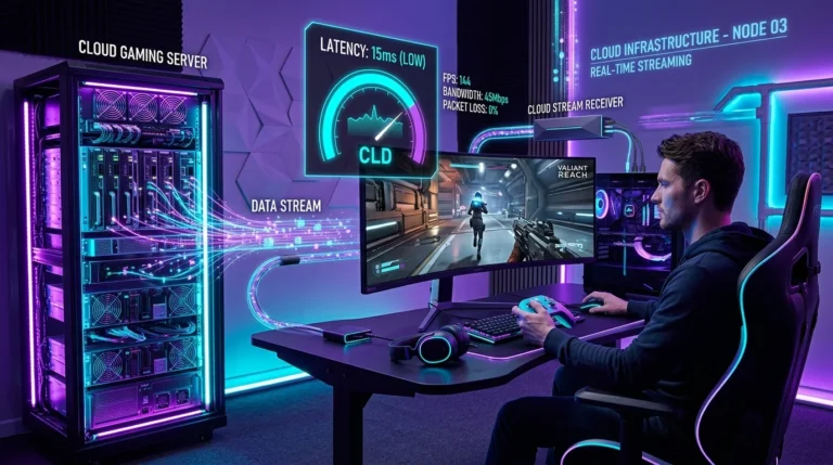 cloud gaming speed test optimize latency