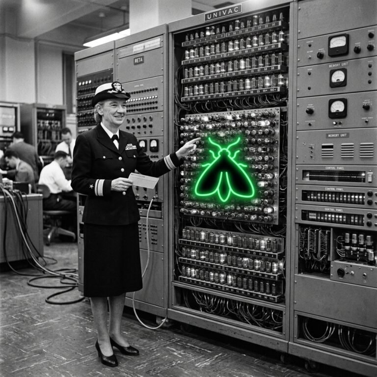 discover grace hopper first bug