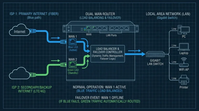 dual wan setup guide router