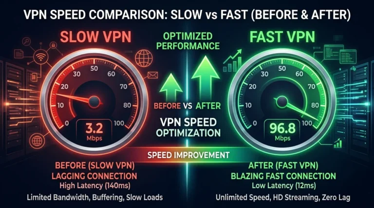 how to fix vpn slows down internet