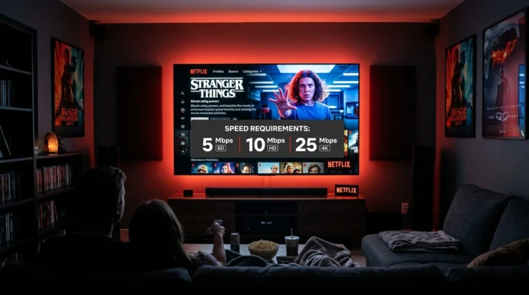 netflix 4k speed requirements