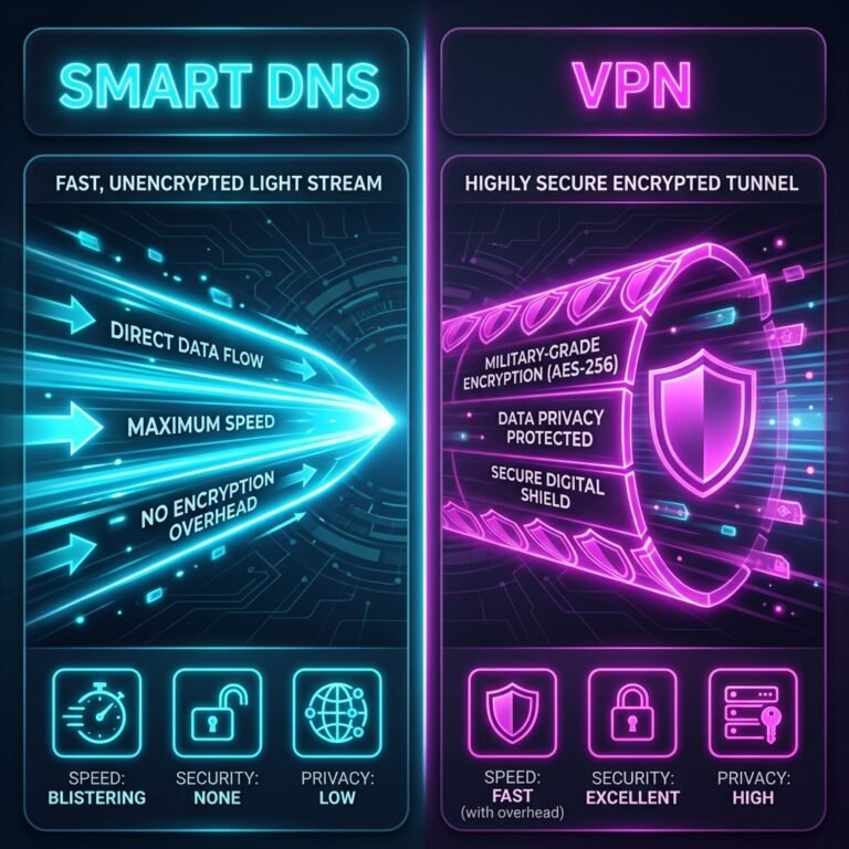 smart dns vs vpn