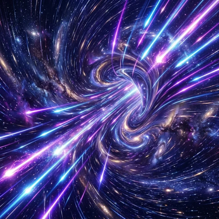 speed of universe tachyon channels curiosities