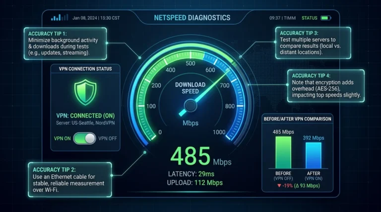 vpn speed test accuracy
