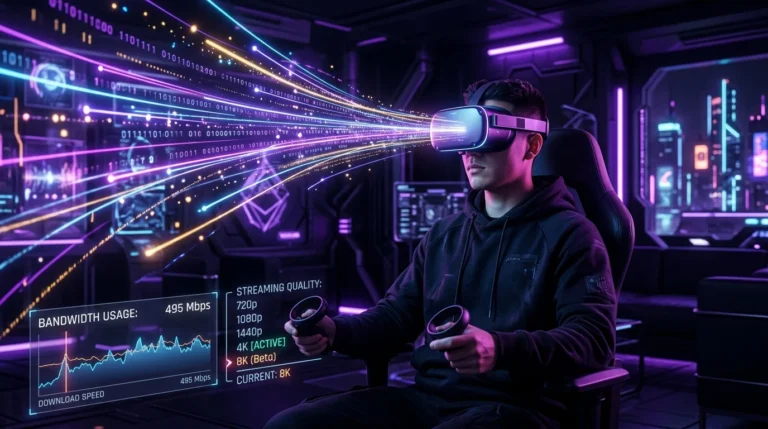 vr streaming bandwidth